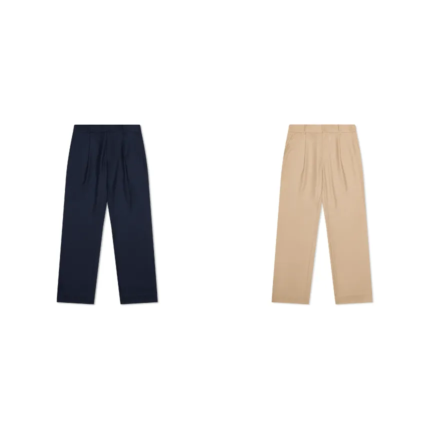 Lightweight Pleated Trousers sold by Minted New York