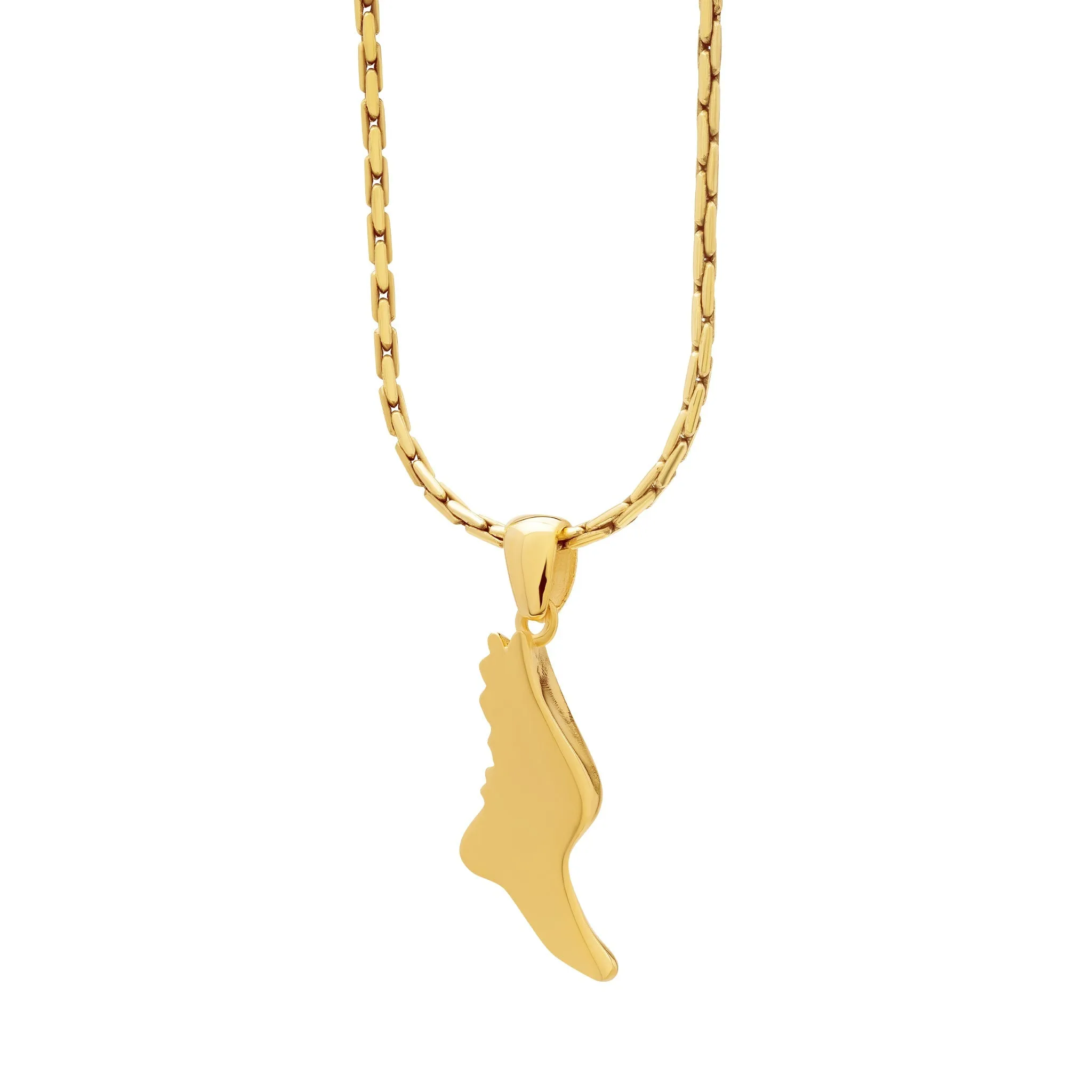 Gold Winged Foot Pendant sold by Minted New York product image thumbnail 2