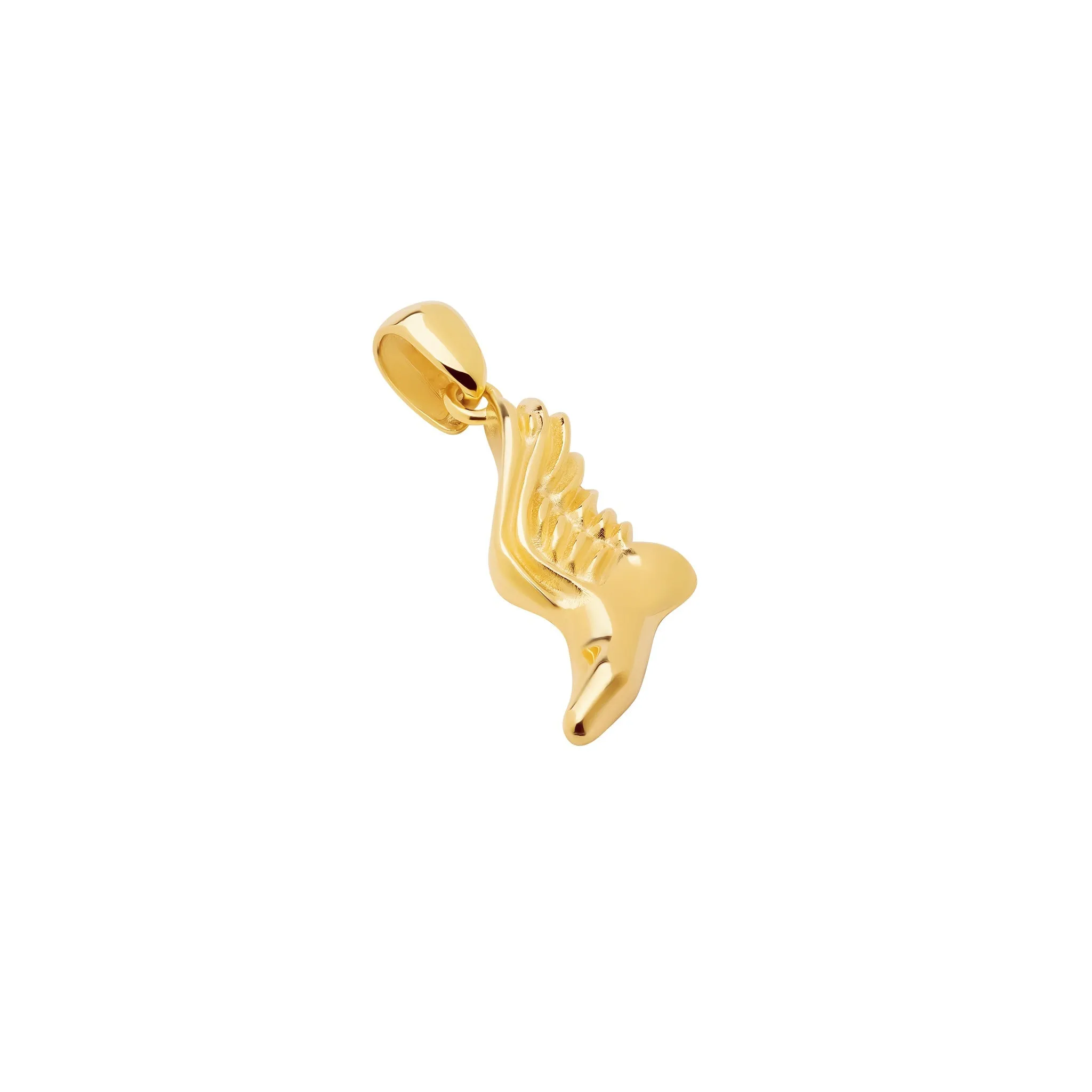 Gold Winged Foot Pendant sold by Minted New York product image thumbnail 4