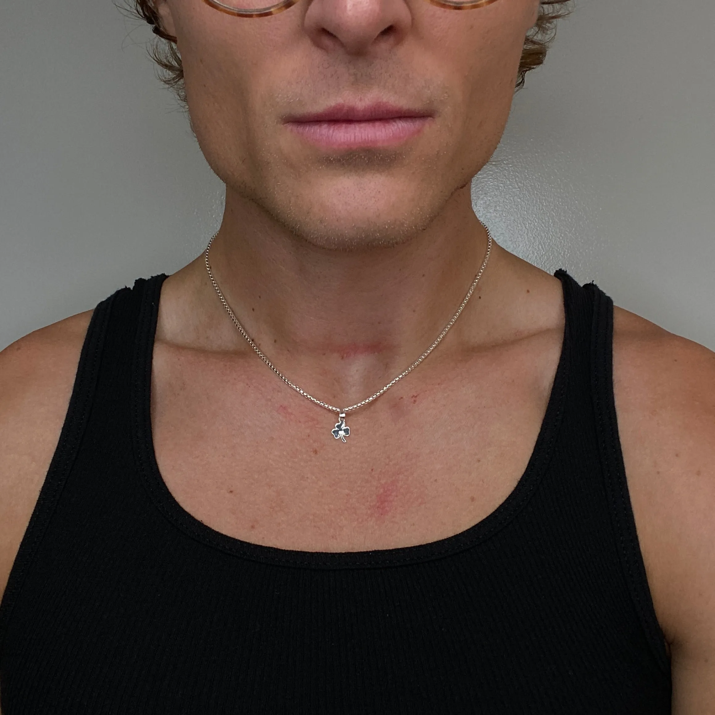 Clover Pendant + Chain sold by Minted New York product image thumbnail 4