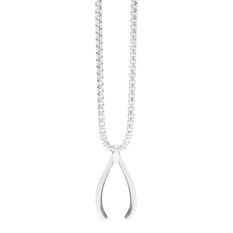 Wishbone Pendant + Chain sold by Minted New York