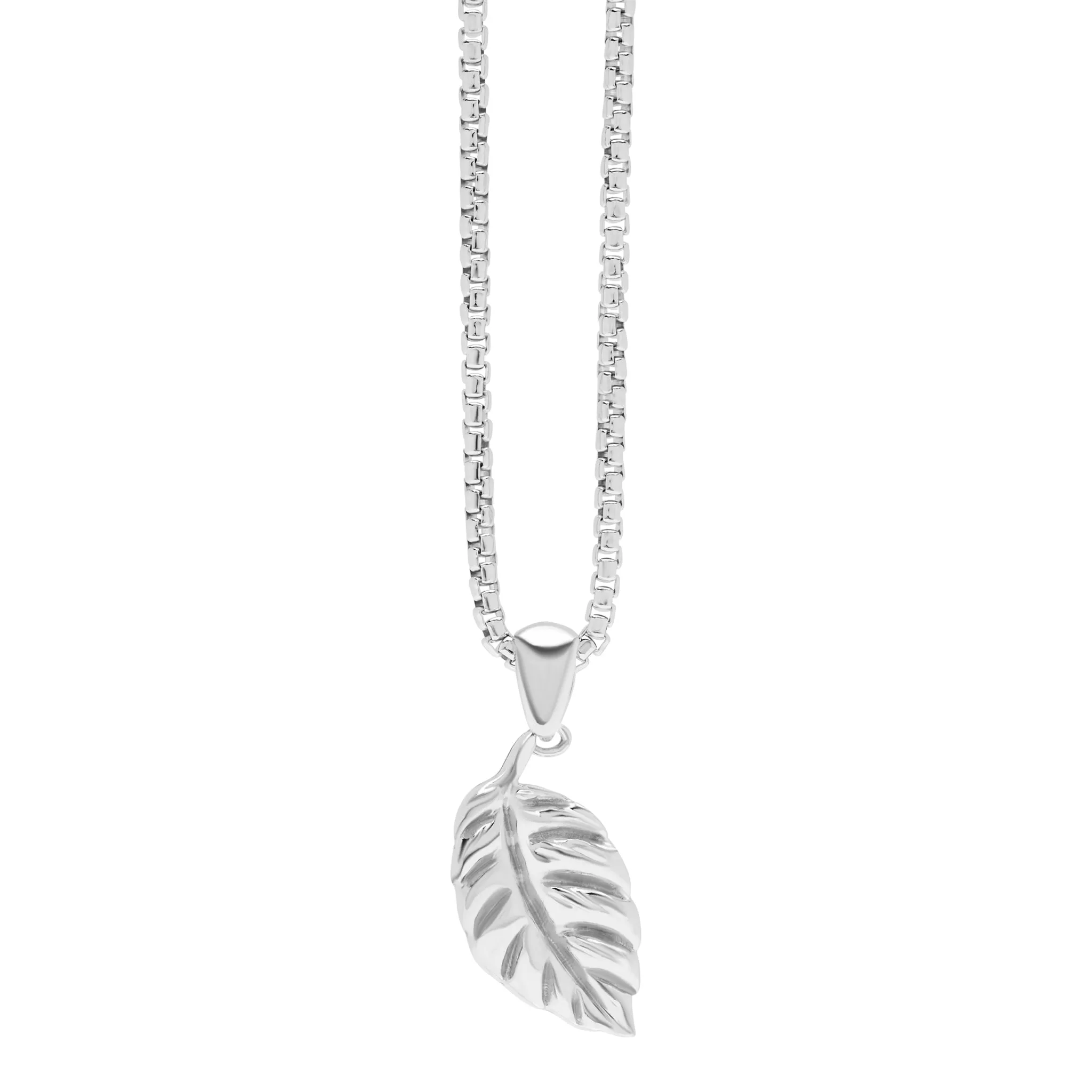 Leaf Pendant + Chain sold by Minted New York