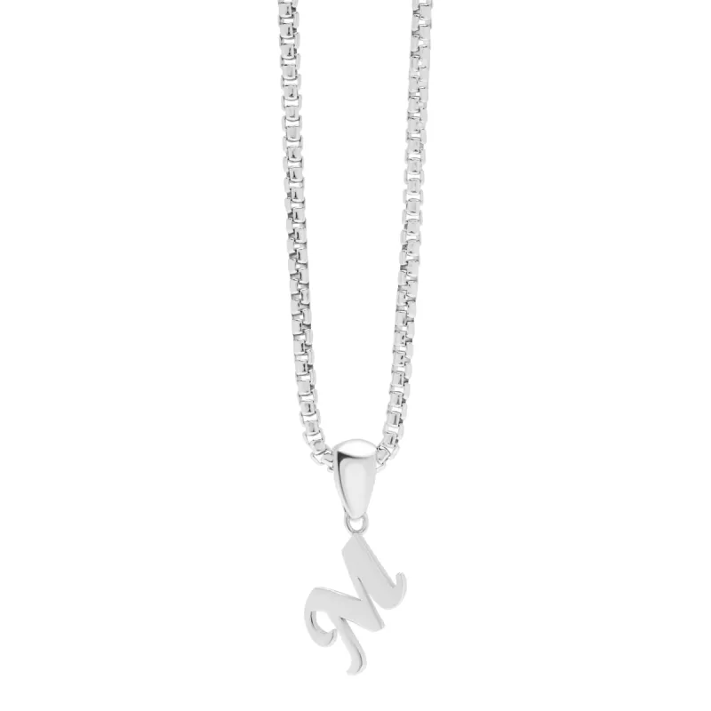 "M" Pendant + Chain sold by Minted New York