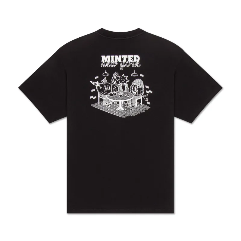 Cafe Scene Tee sold by Minted New York