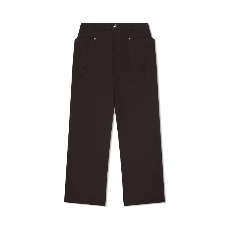 Dark Brown Big Pocket Pant sold by Minted New York