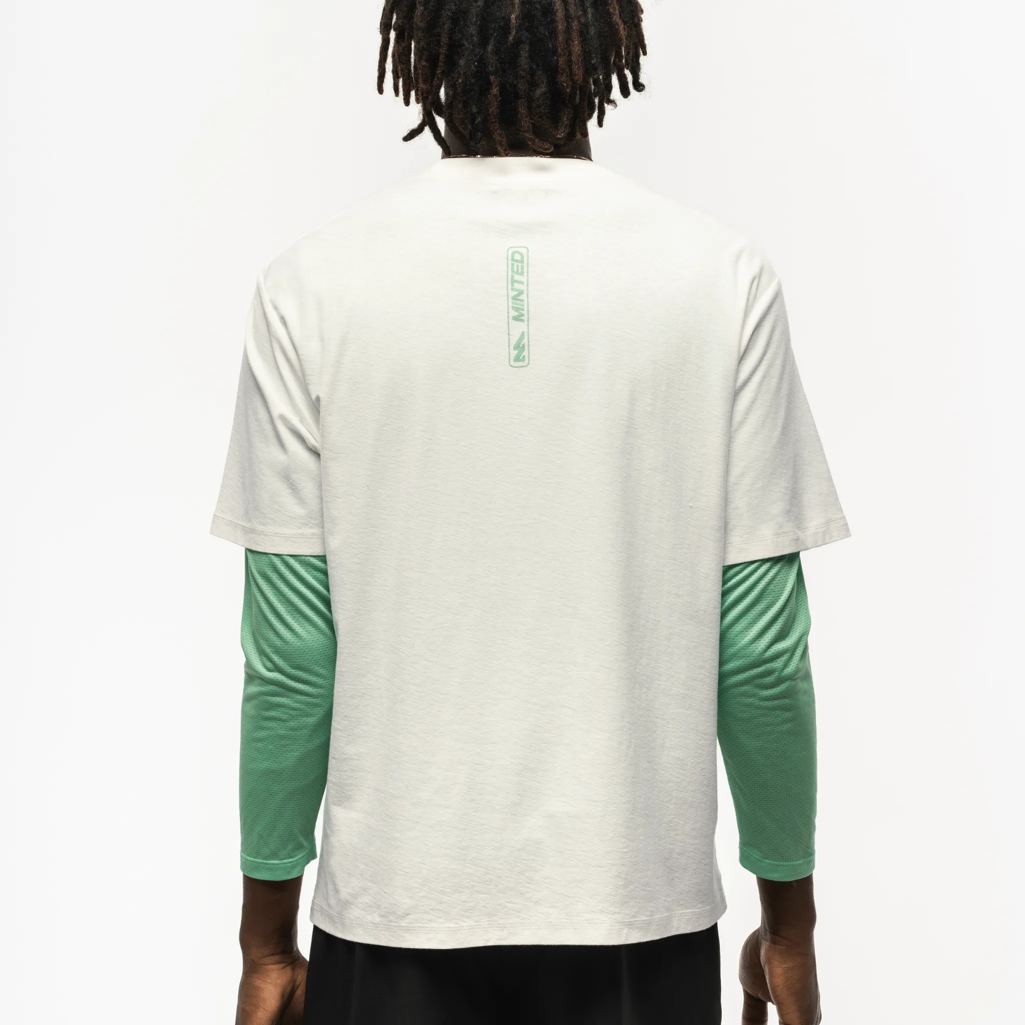 LinoCotton Tee - Menthol sold by Minted New York product image thumbnail 4