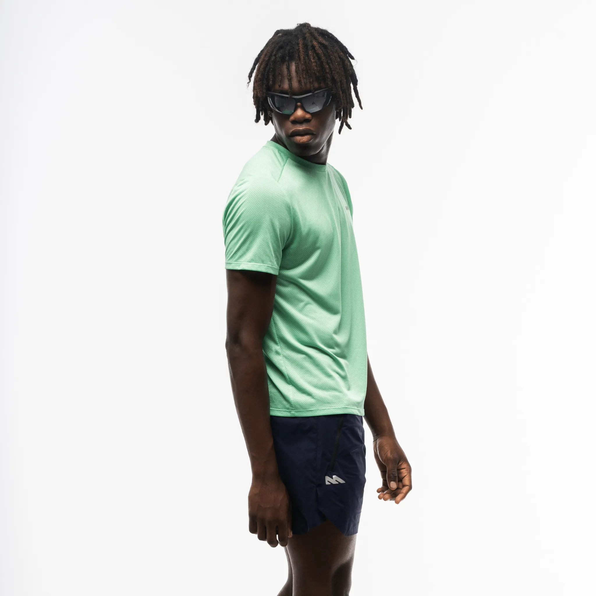 CirrusMesh Performance Tee - Menthol sold by Minted New York product image thumbnail 5