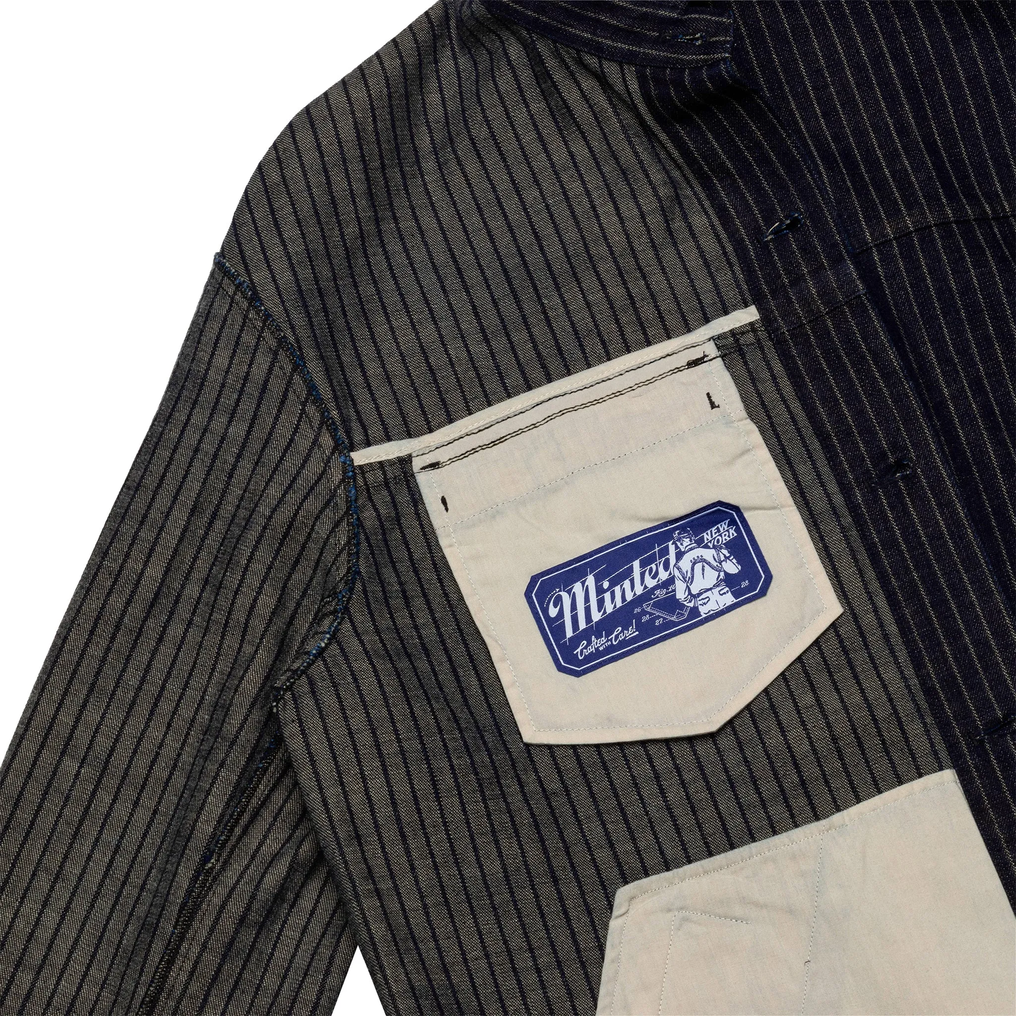 Blueprint Denim Jacket sold by Minted New York product image thumbnail 5