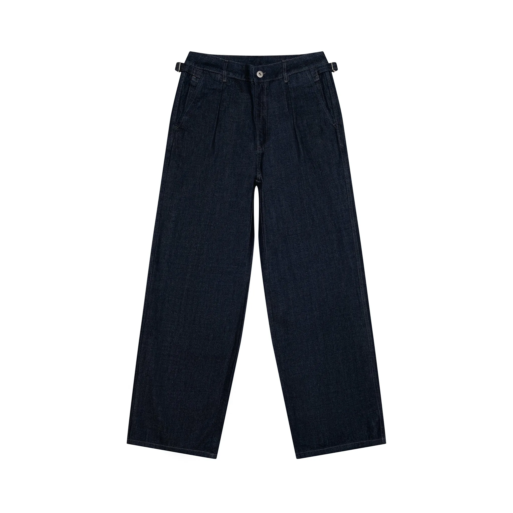 Framework Pleated Denim Jean sold by Minted New York