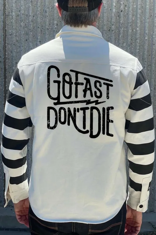 Bandito Riding Shirt - Go Fast Don't Die Collab Print sold by Tobacco Motorwear
