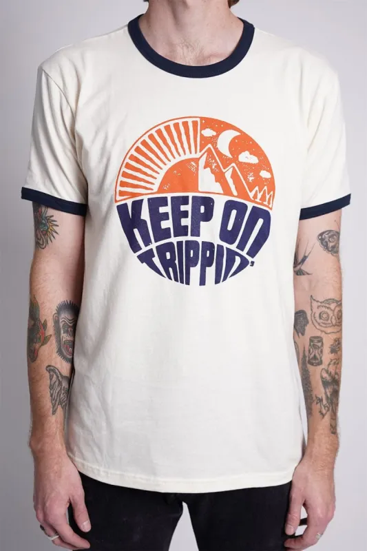 Keep on Trippin' Tee sold by Tobacco Motorwear
