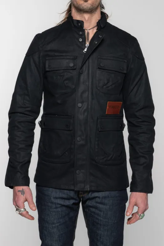 The McCoy Jacket - Black sold by Tobacco Motorwear