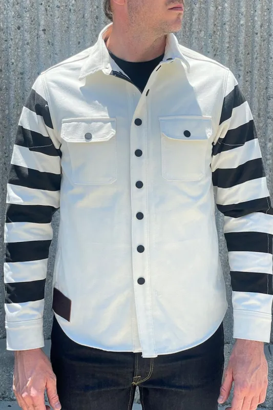 Bandito Riding Shirt - Whiteout sold by Tobacco Motorwear