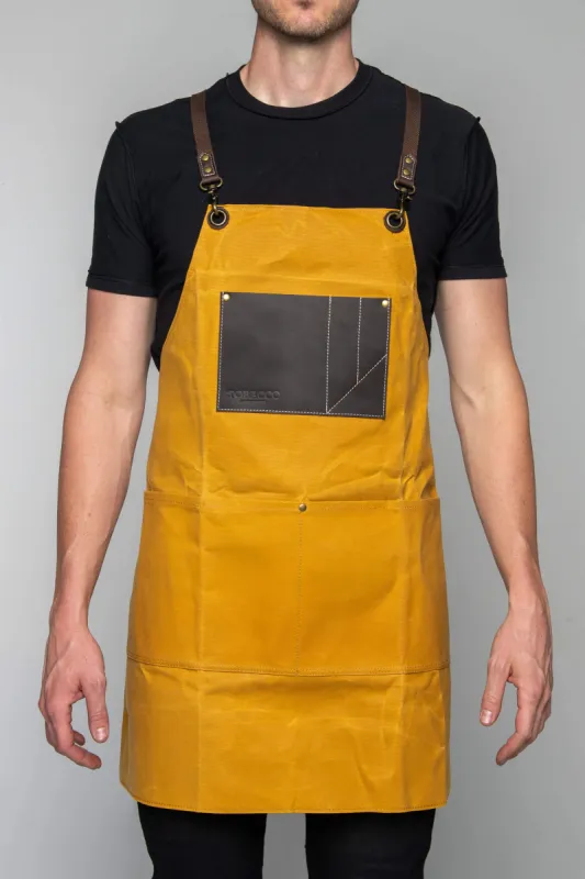 Shop Apron - Butterscotch sold by Tobacco Motorwear