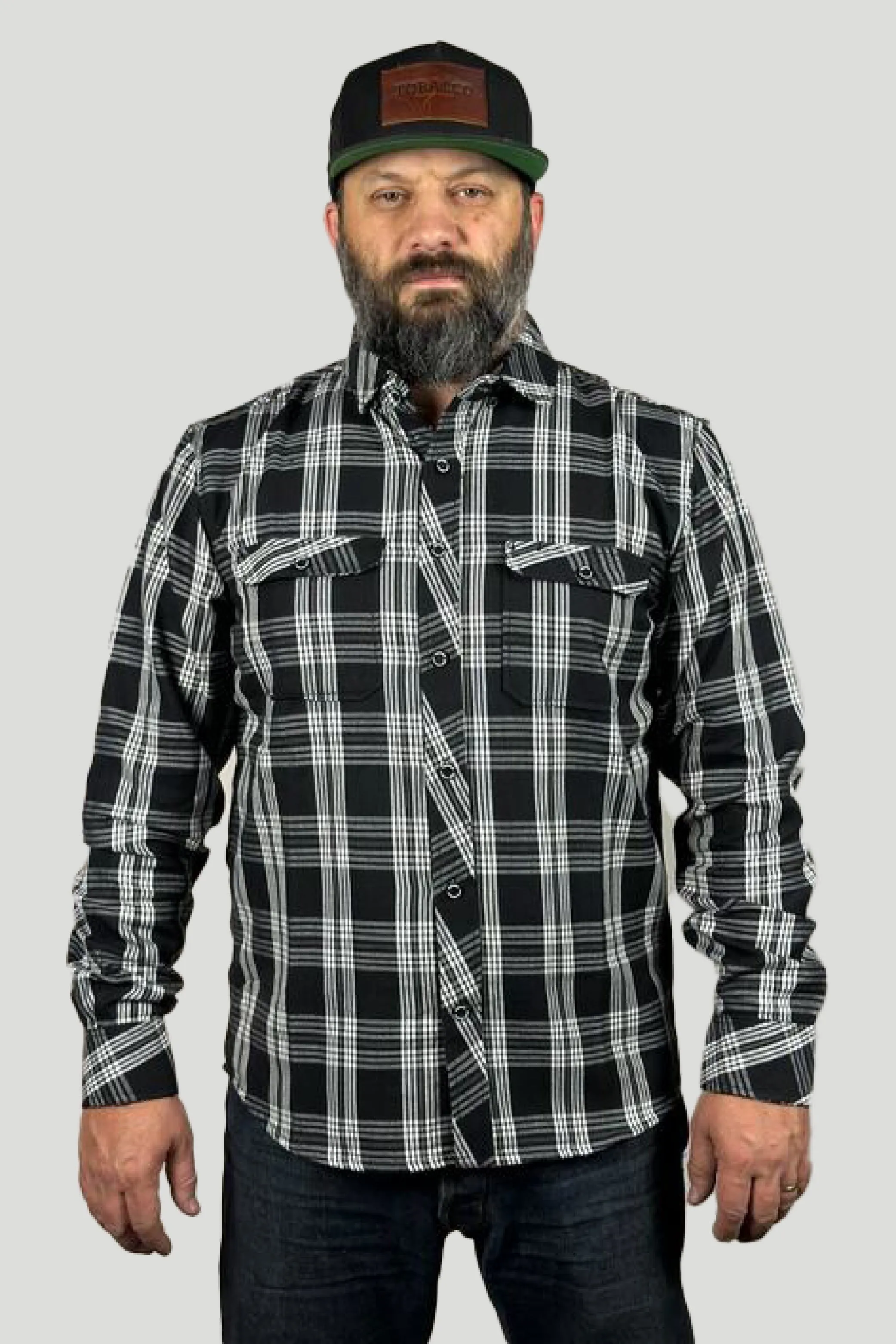 Flannel - Ash sold by Tobacco Motorwear