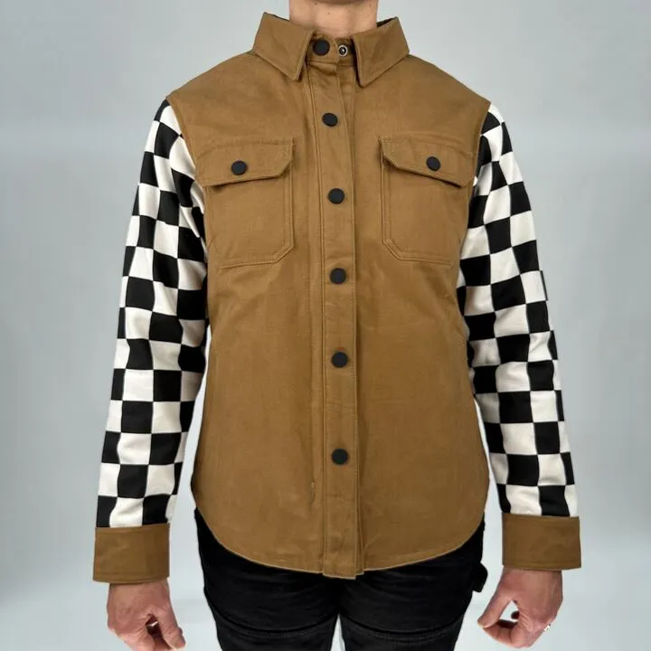 Checkmate Racer Riding Shirt - Carbon sold by Tobacco Motorwear product image thumbnail 3