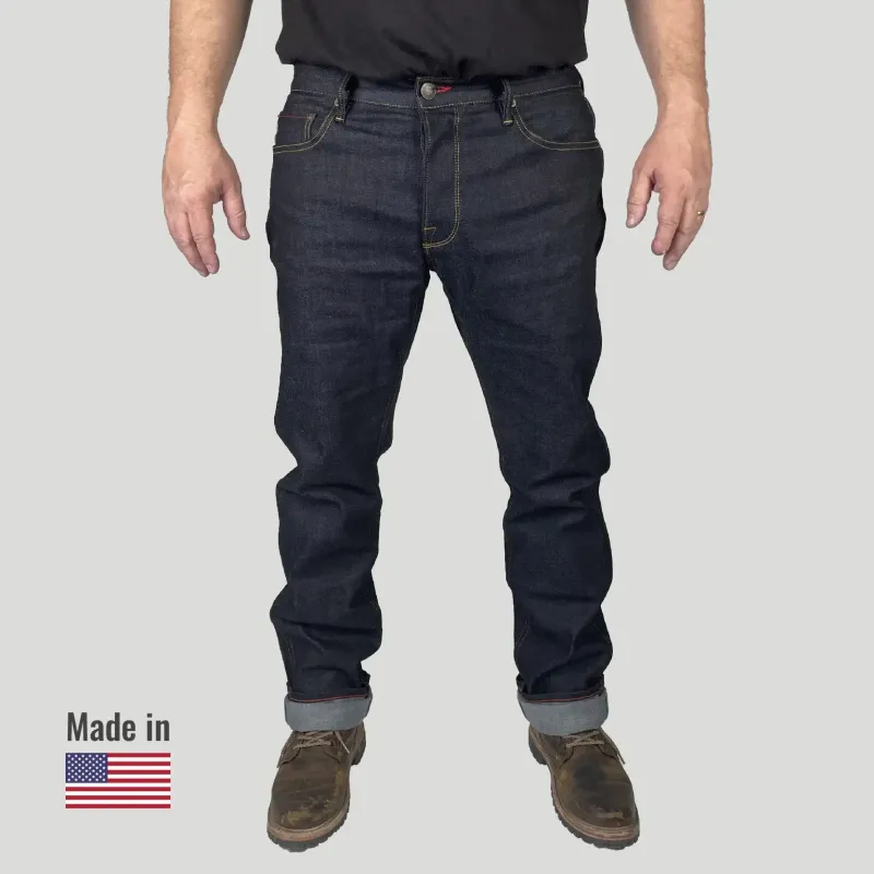 American Archetype Straight Fit Riding Jeans sold by Tobacco Motorwear
