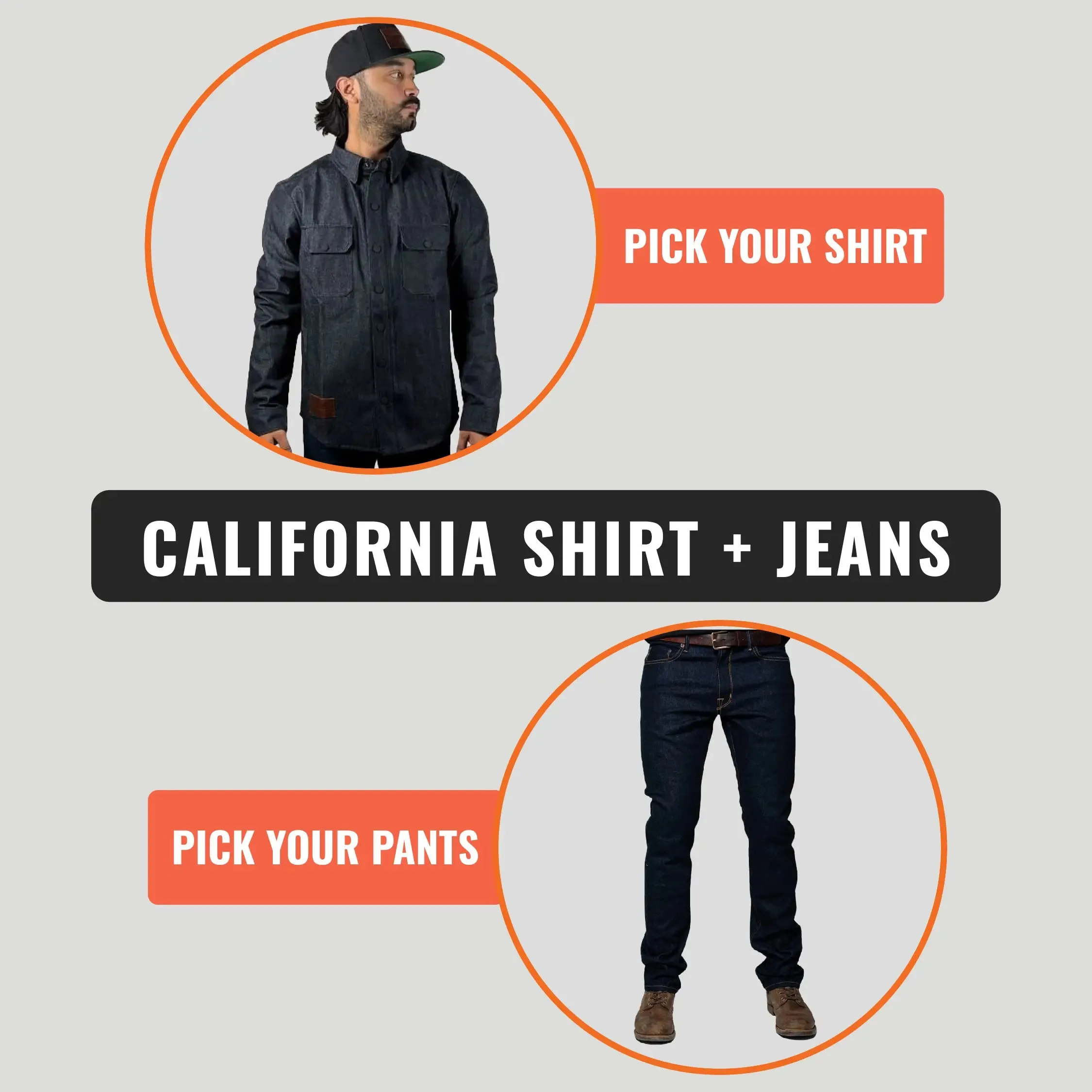 California Shirt & Jeans sold by Tobacco Motorwear