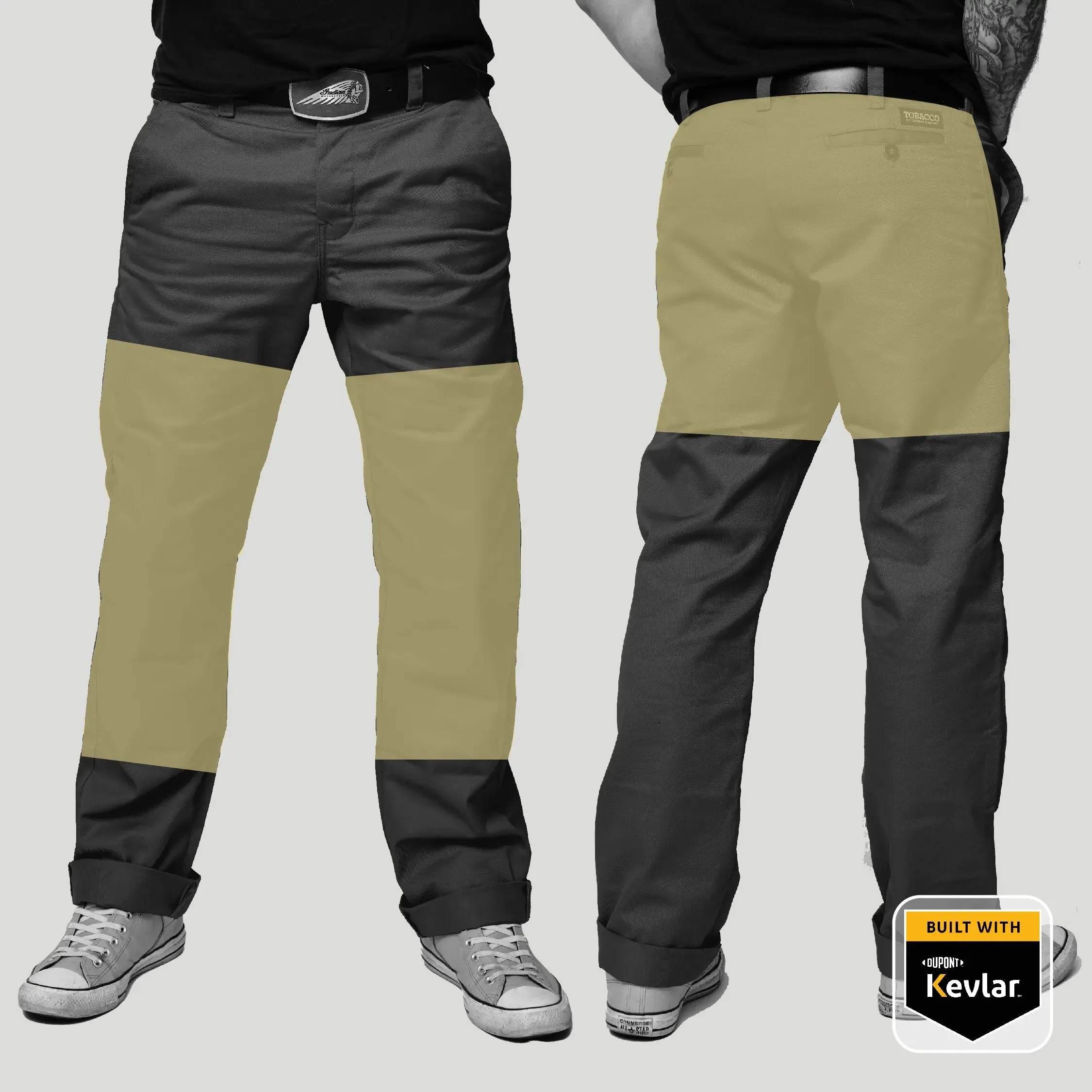 Tobacco Chinos Riding Pants - Tan sold by Tobacco Motorwear product image thumbnail 4