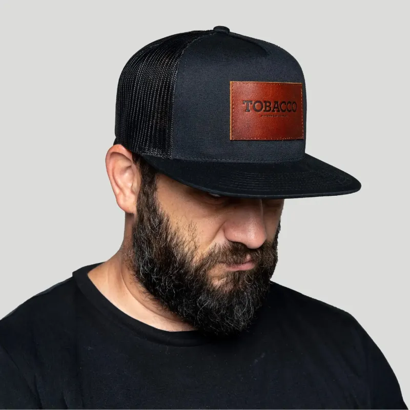 Tobacco Patch - Snap Back Hat Mesh sold by Tobacco Motorwear