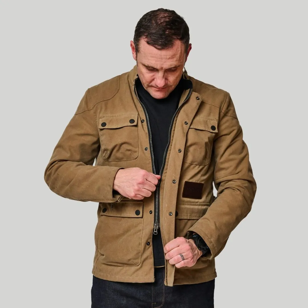 The McCoy Jacket - Dune sold by Tobacco Motorwear product image thumbnail 3