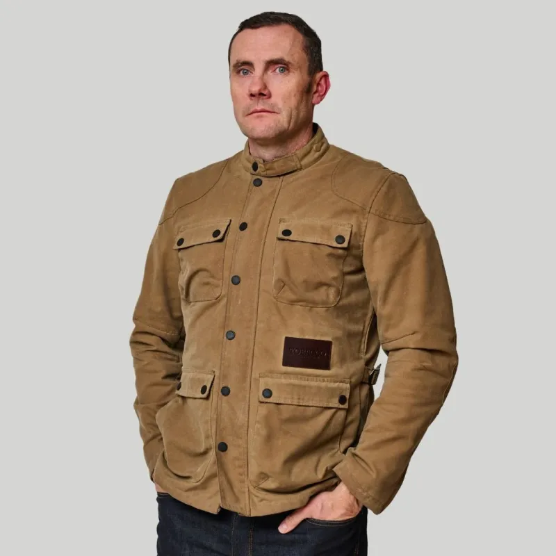 The McCoy Jacket - Dune sold by Tobacco Motorwear