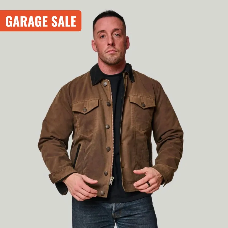 Garage Sale: Trucker Jacket made by Tobacco Motorwear