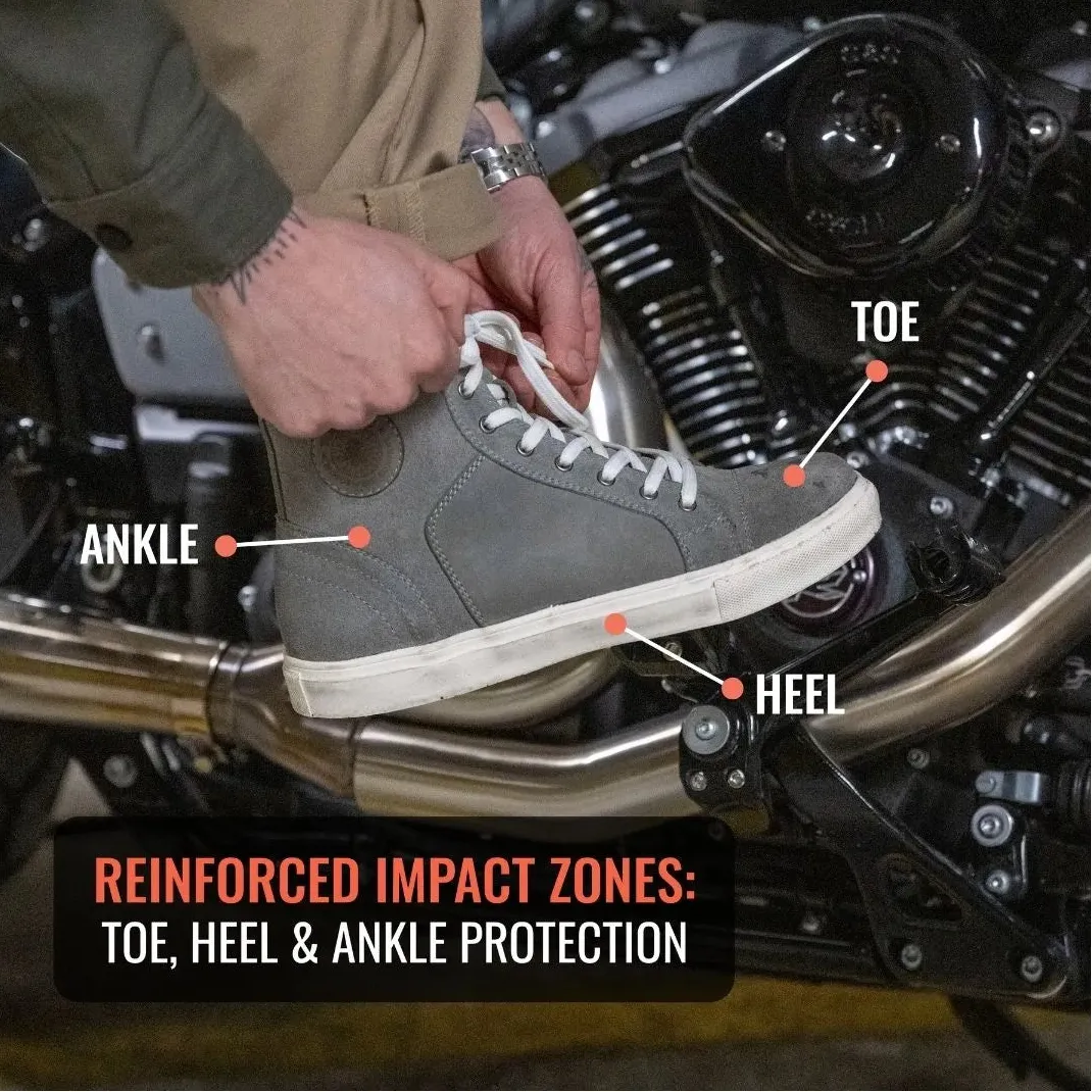 Kickstart - Stone Gray sold by Tobacco Motorwear product image thumbnail 3