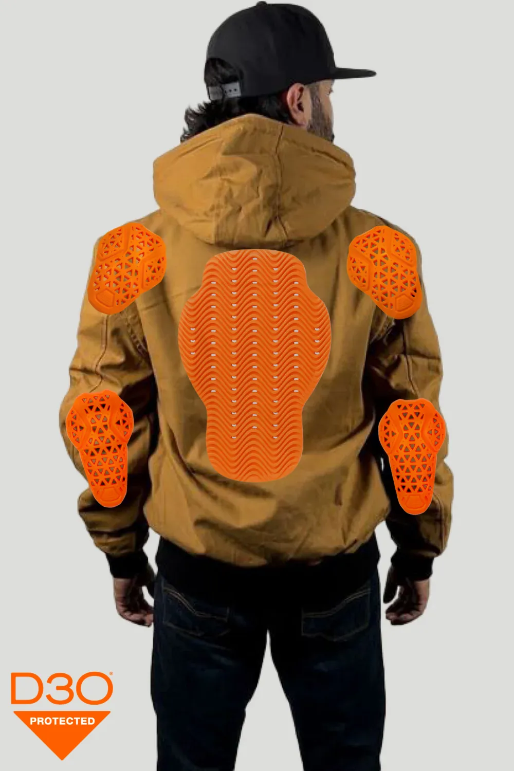 Men's Badlands Hoodie - Black sold by Tobacco Motorwear product image thumbnail 2