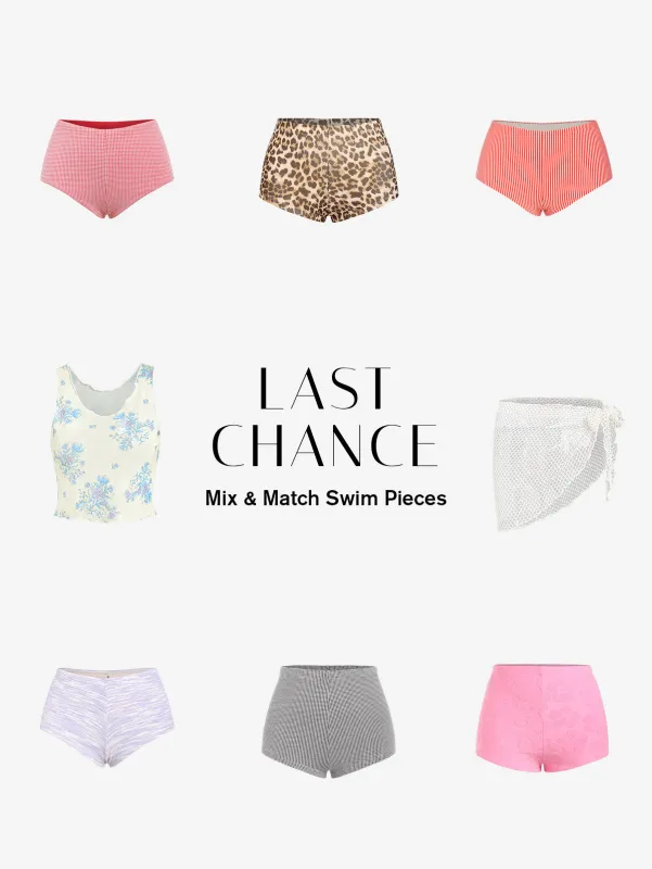 Last Chance Mix & Match Swim Pieces made by Seamolly