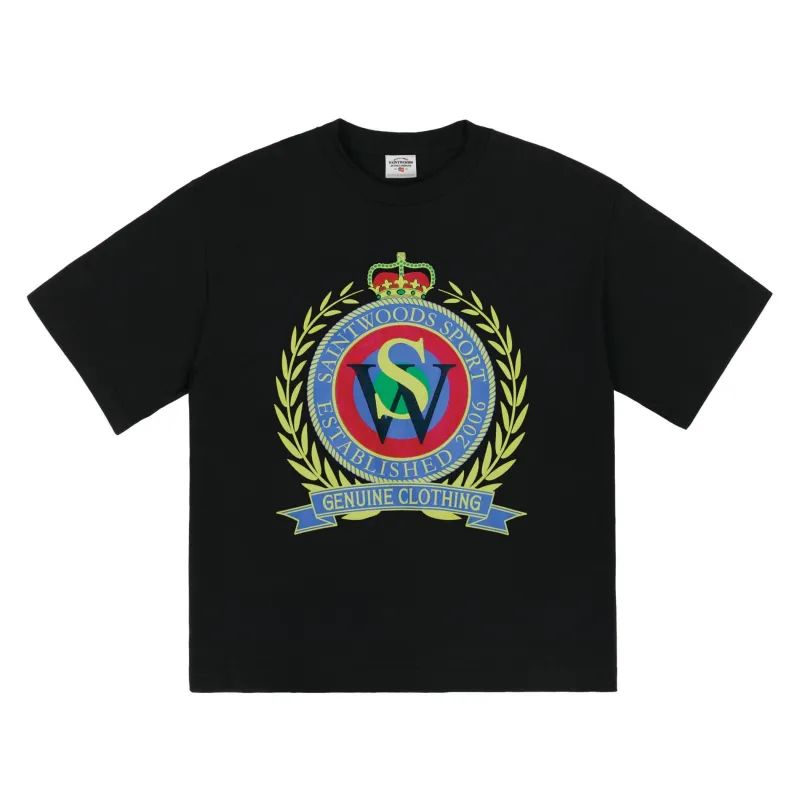 SW Crest Tee (Black) made by Saintwoods