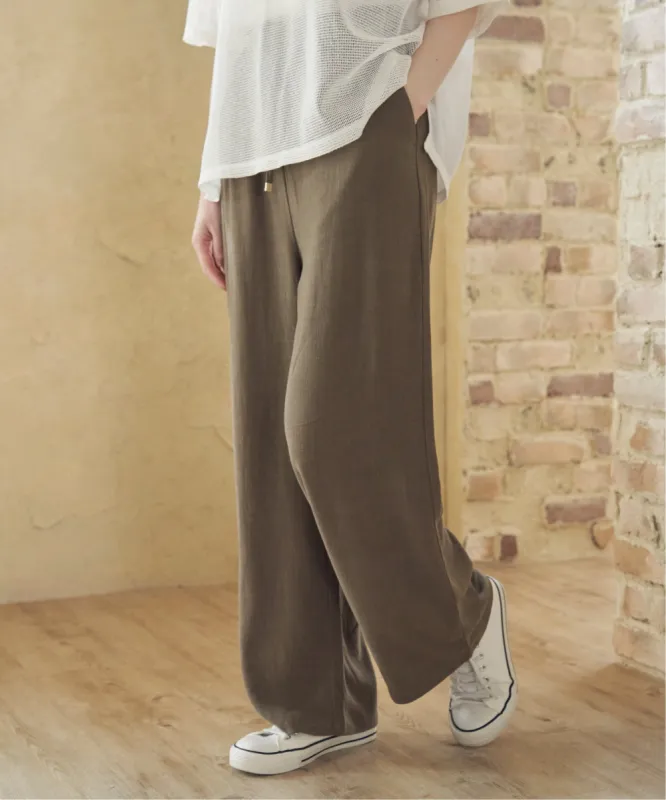 イージーワイドパンツ sold by Rakuten Fashion