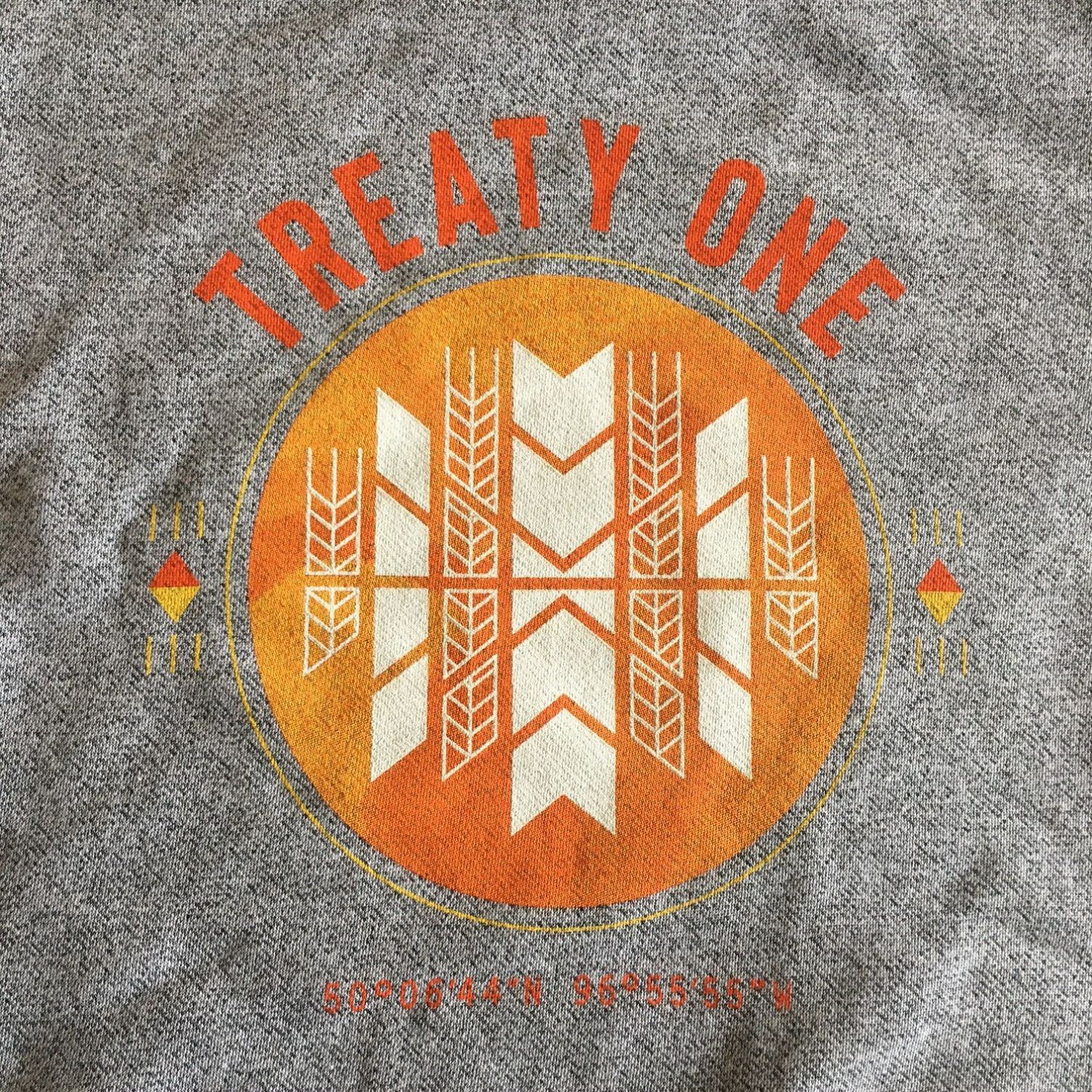 Treaty One Crewneck sold by We Heart Winnipeg product image thumbnail 2