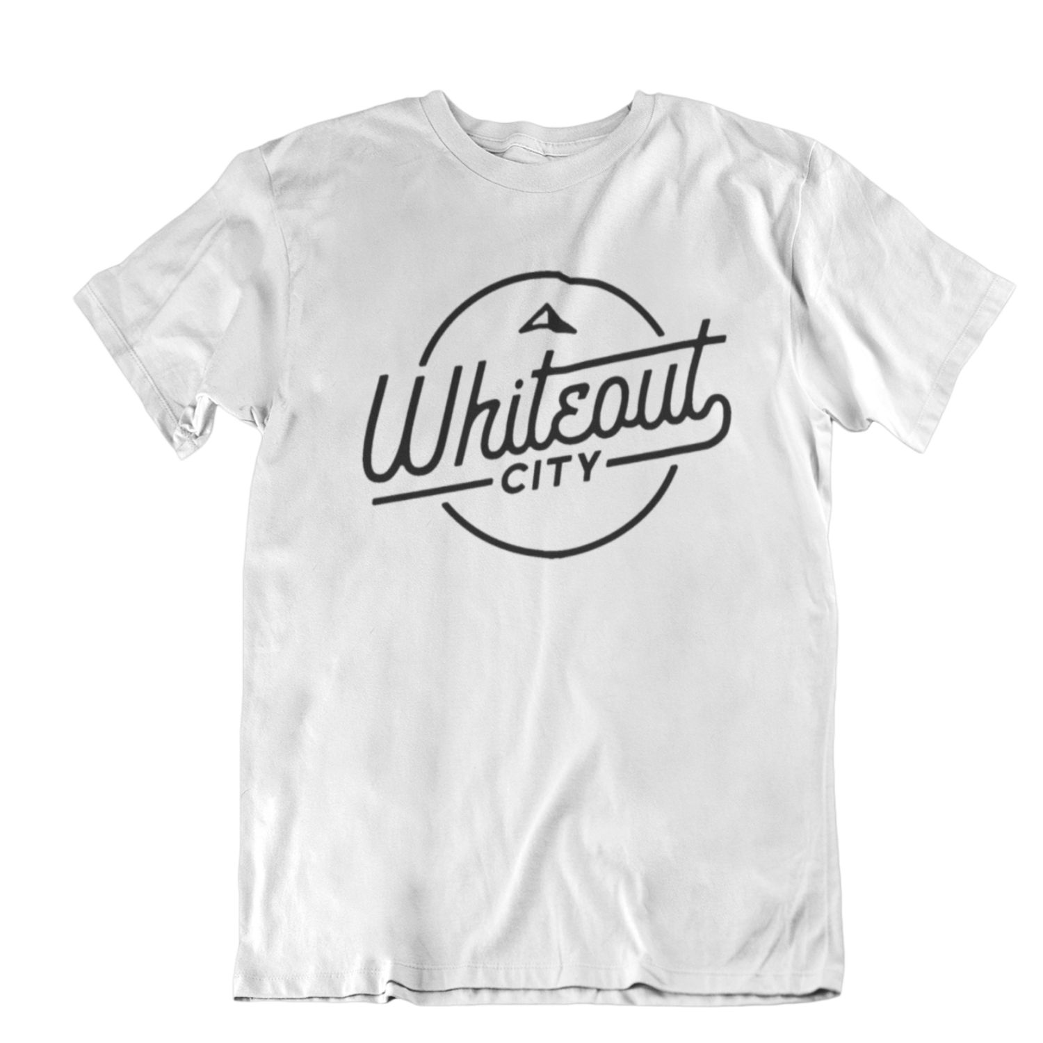 Whiteout City Classic Tee | Navy on White sold by We Heart Winnipeg