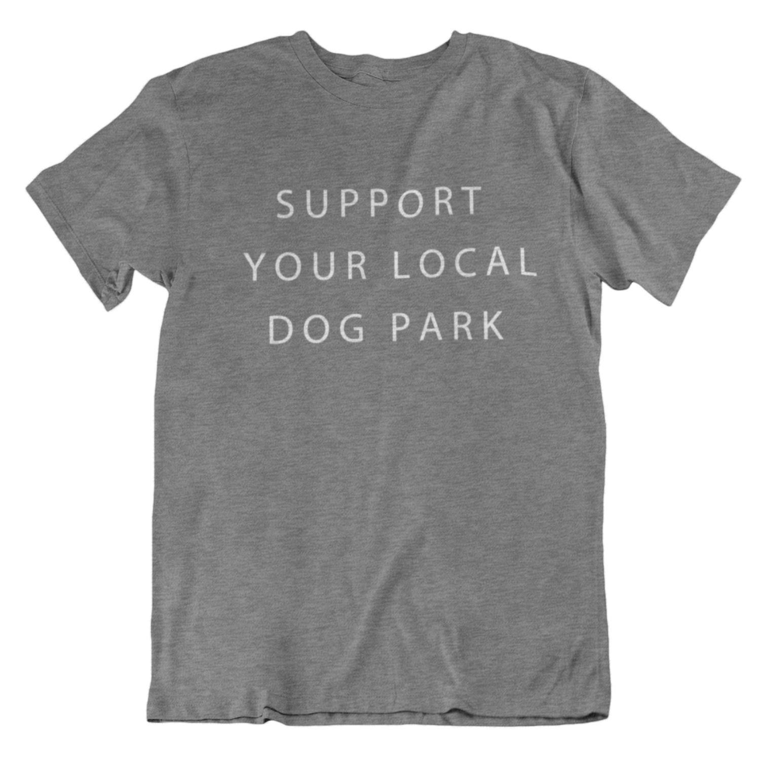 Support Your Local Dog Park Tee | Heather Athletic sold by We Heart Winnipeg