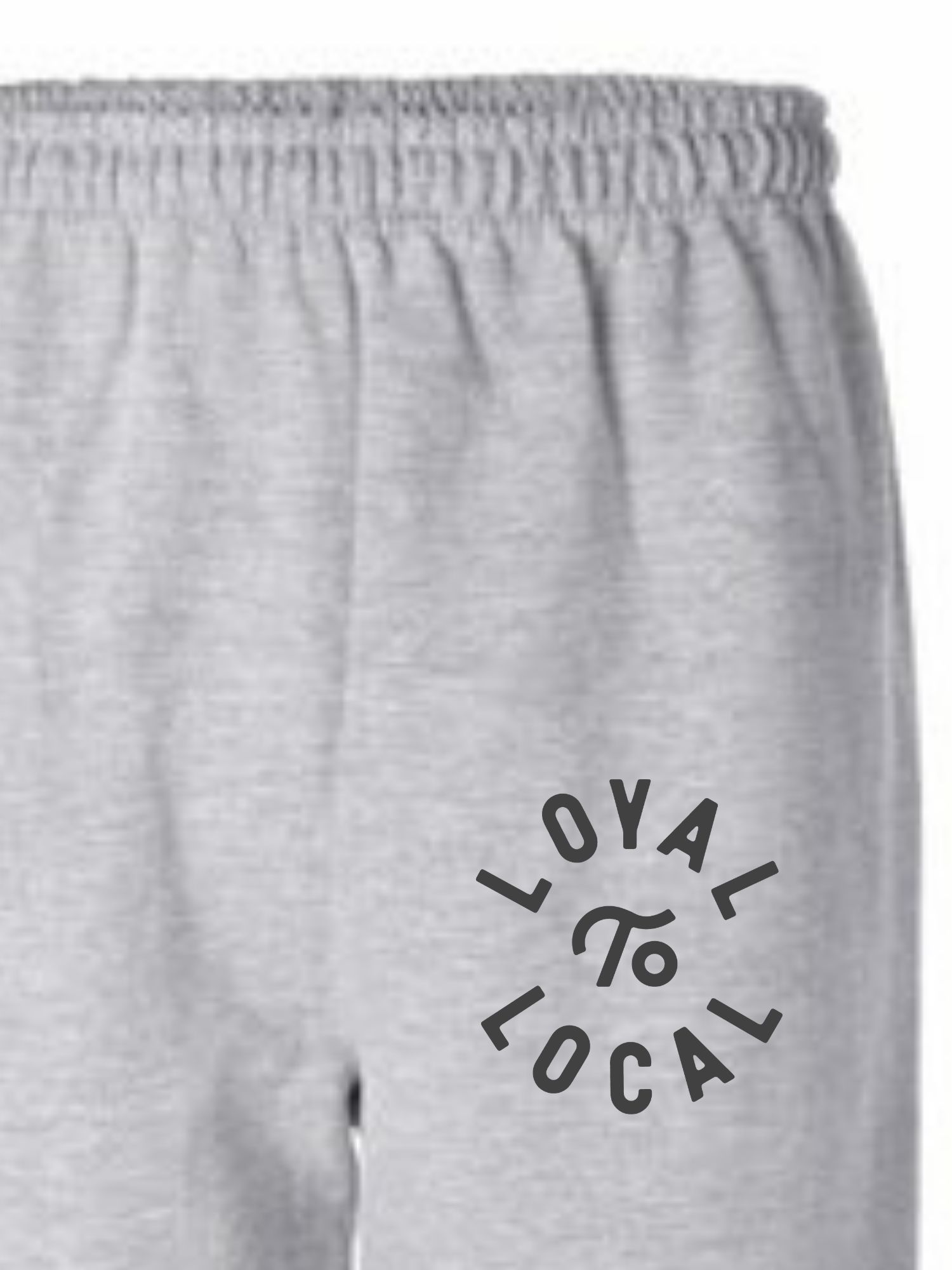 Loyal To Local Sweatpants | Charcoal on Athletic sold by We Heart Winnipeg product image thumbnail 2