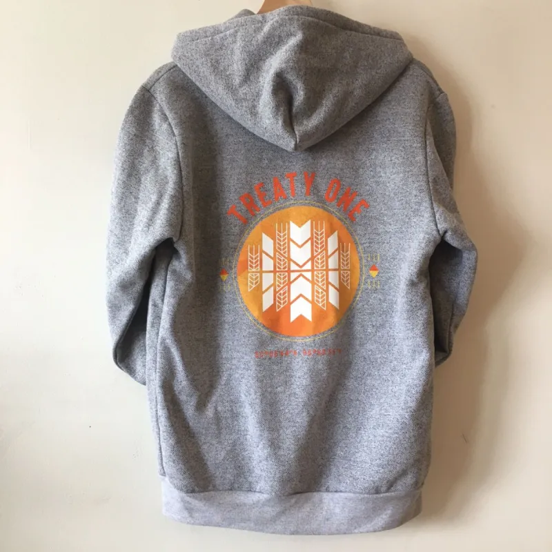 Treaty One Zip-Up Hoodie sold by We Heart Winnipeg