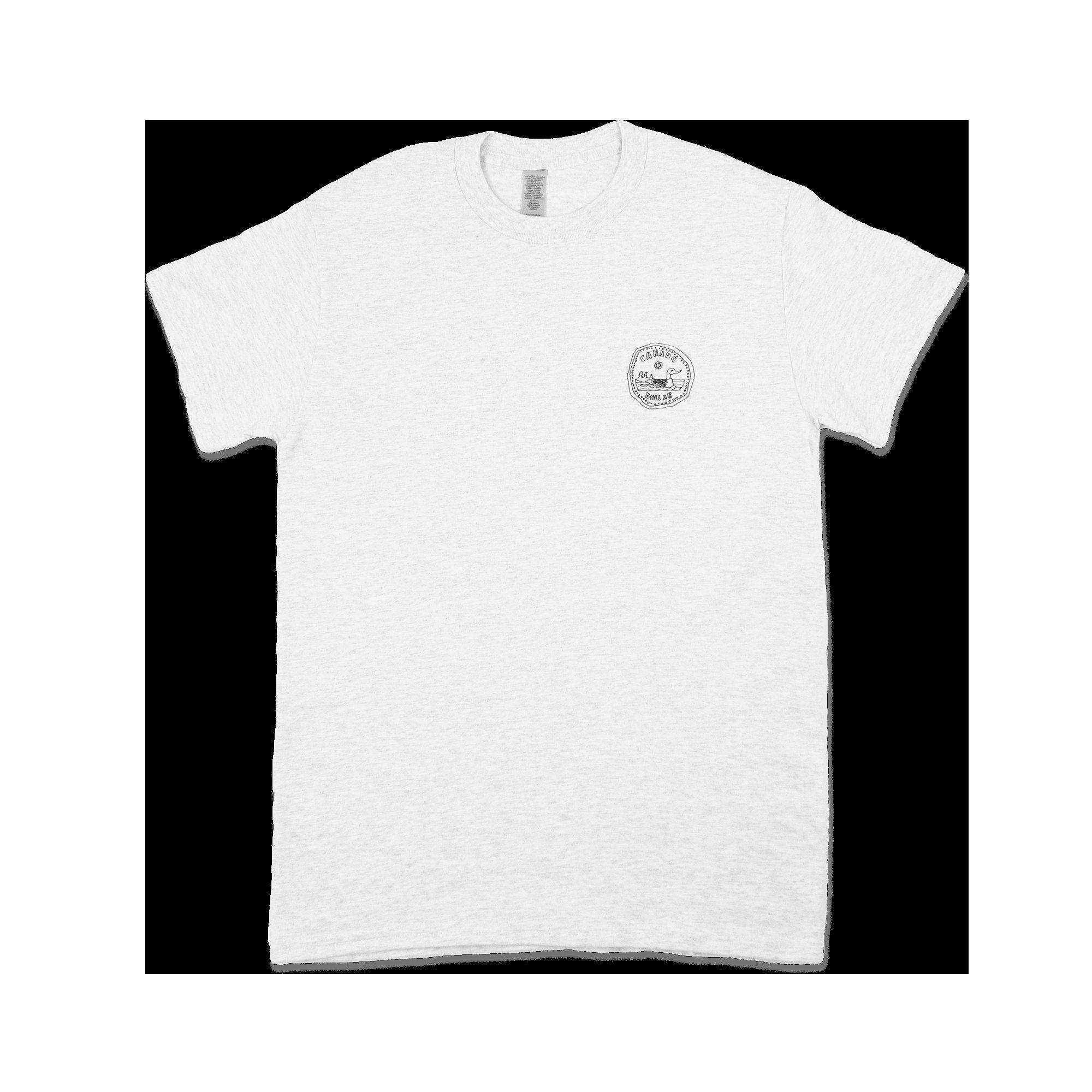Granite Grey Lucky Loonie Manitoba Friendly Tee sold by Friendly People product image thumbnail 3