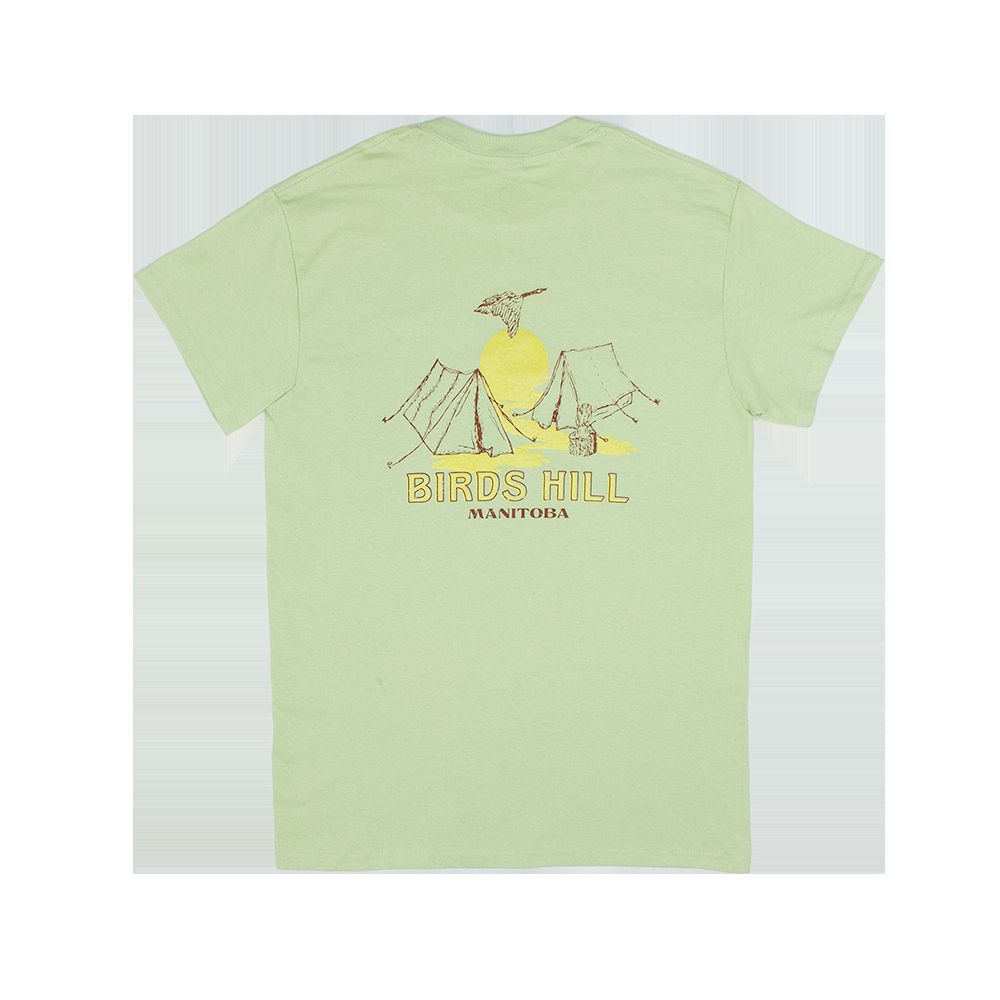 Birds Hill Manitoba Pastel Green Places Tee sold by Friendly People product image thumbnail 4