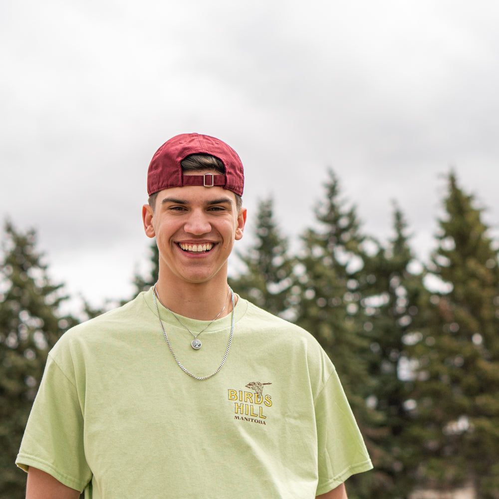 Birds Hill Manitoba Pastel Green Places Tee sold by Friendly People product image thumbnail 2