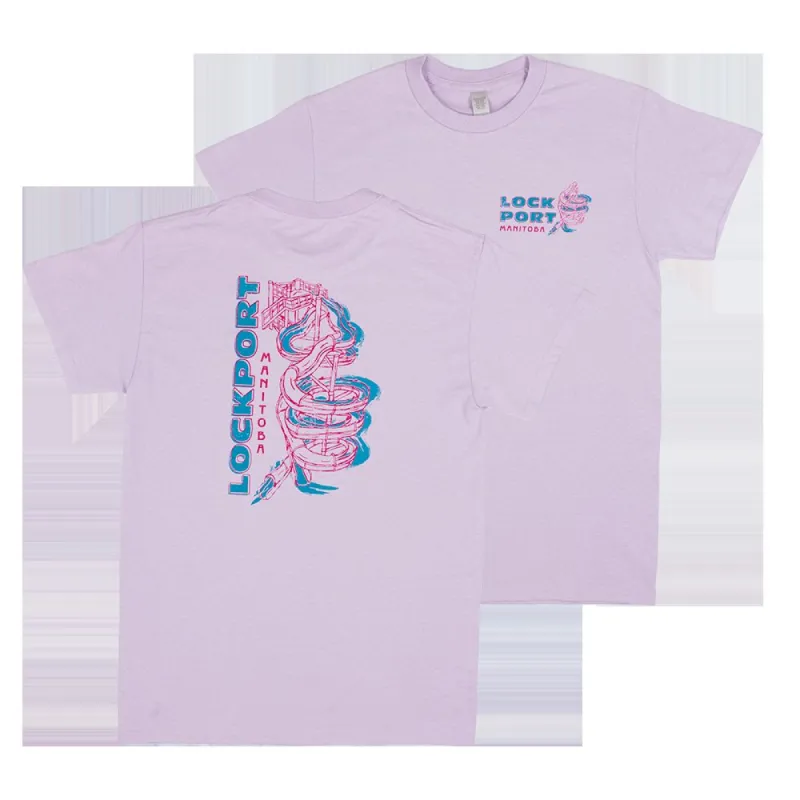 Lockport Lavender Places Tee sold by Friendly People