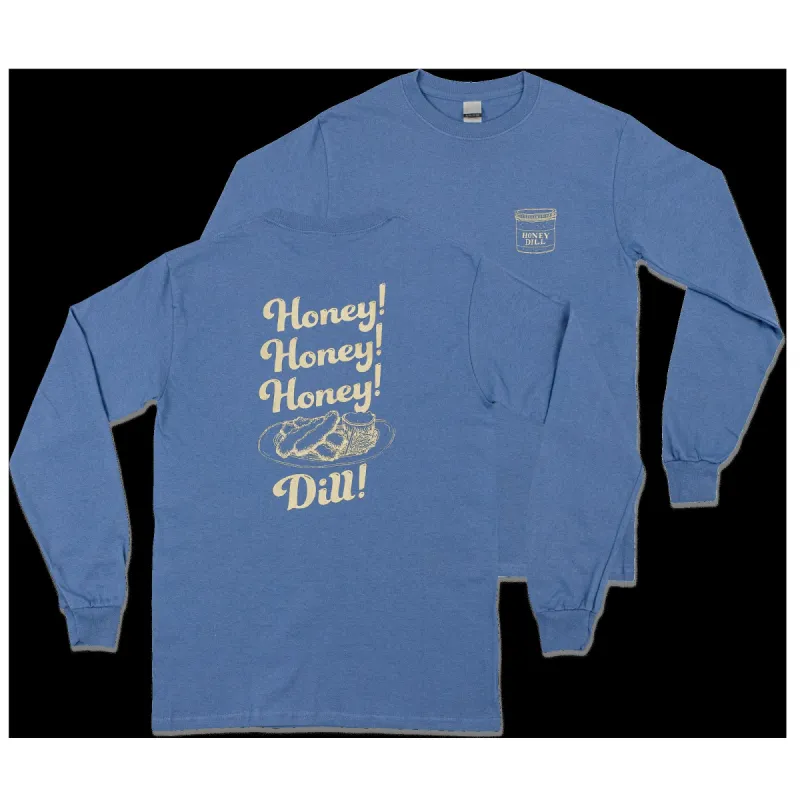 Indigo Blue Honey Dill Long Sleeve sold by Friendly People