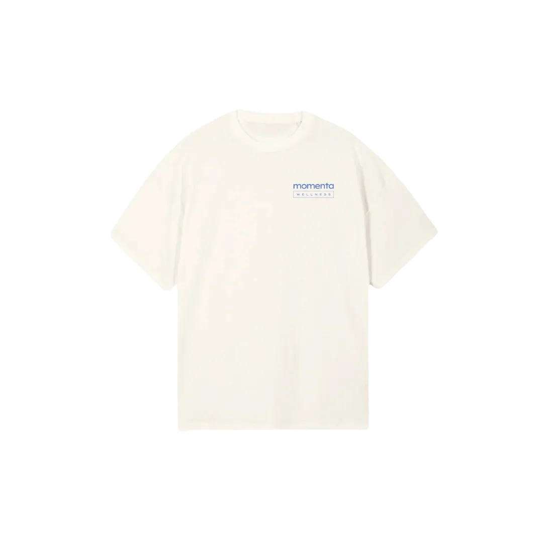 Oversized Tee - Cream sold by Momenta Wellness