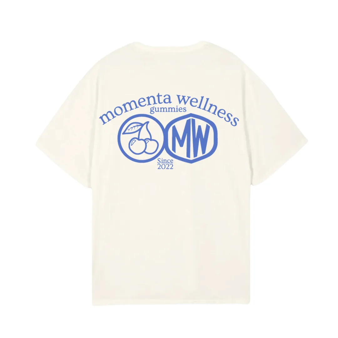 Oversized Tee - Cream sold by Momenta Wellness product image thumbnail 2