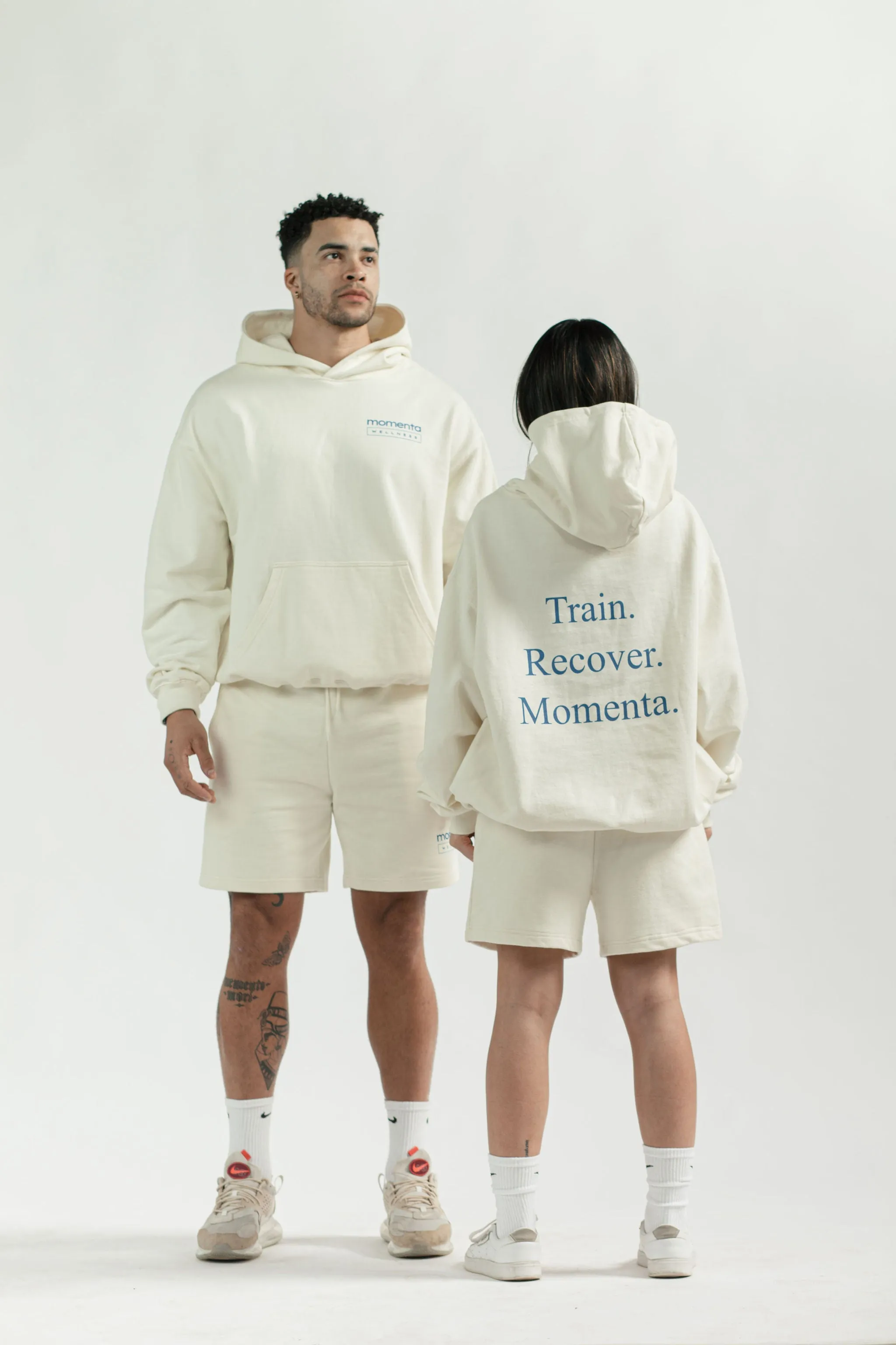Ultra-Heavyweight Hoodie - Cream sold by Momenta Wellness
