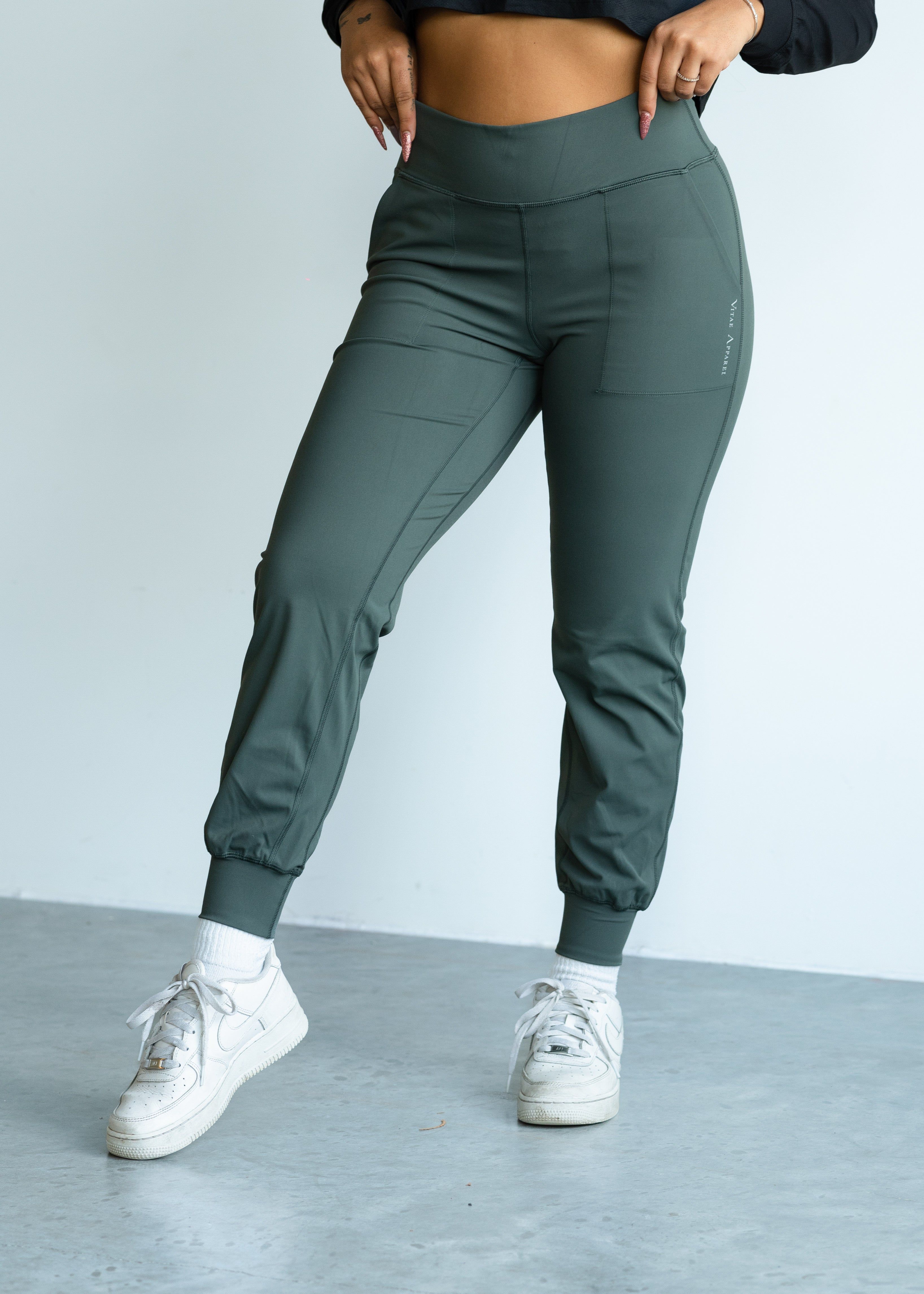 Hyper Flex Joggers Spruce Green sold by Vitae Apparel product image thumbnail 17