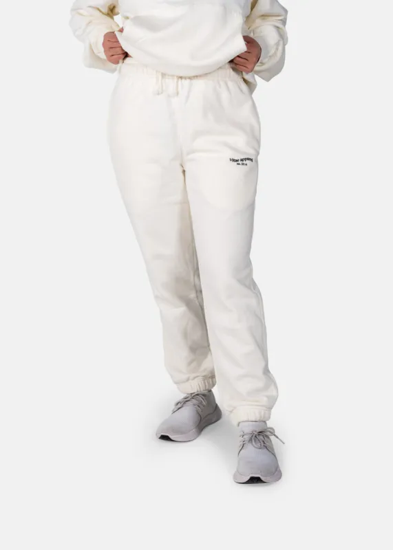 Winding Down Sweatpants Cream White sold by Vitae Apparel