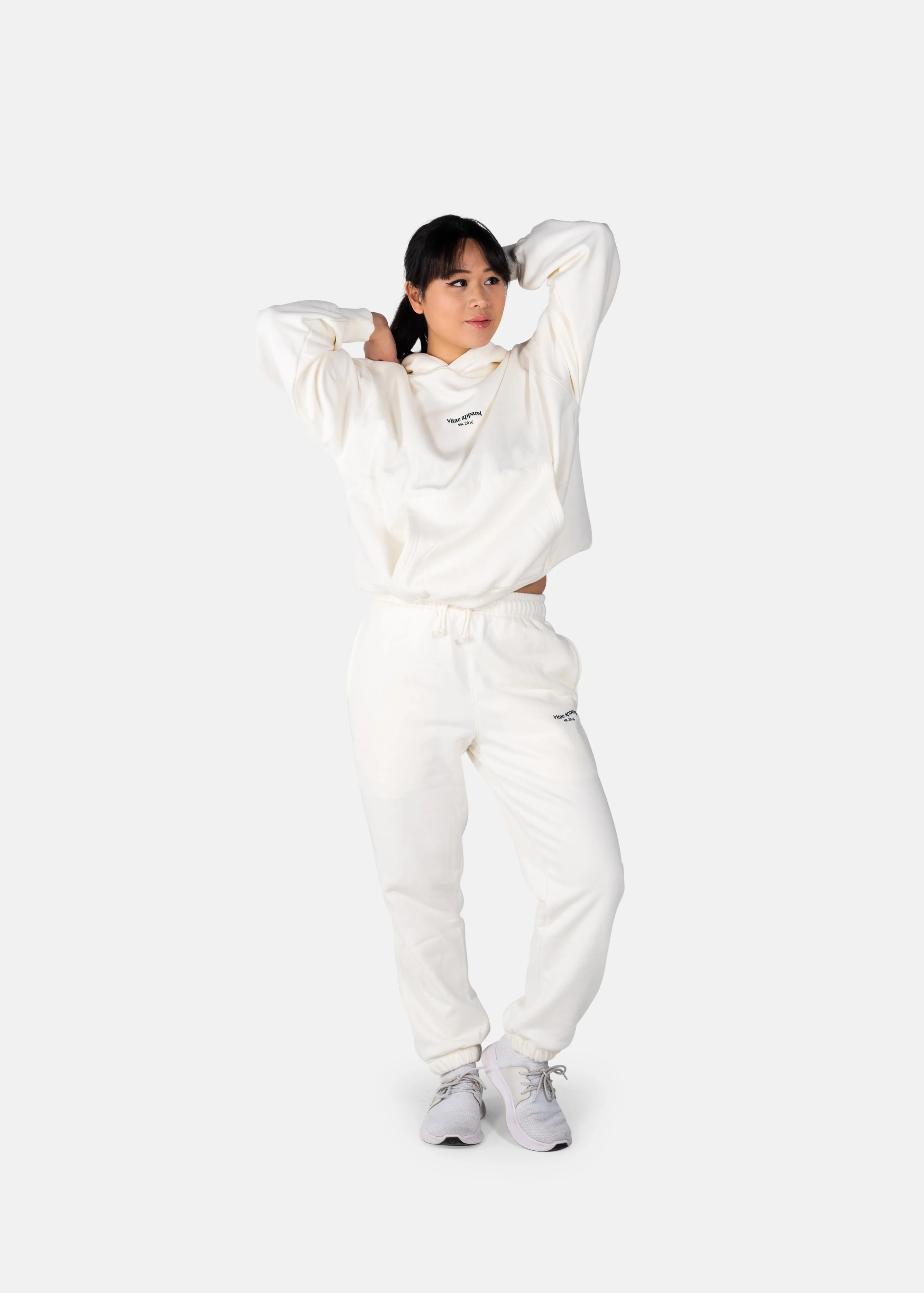 Winding Down Sweatpants Cream White sold by Vitae Apparel product image thumbnail 5