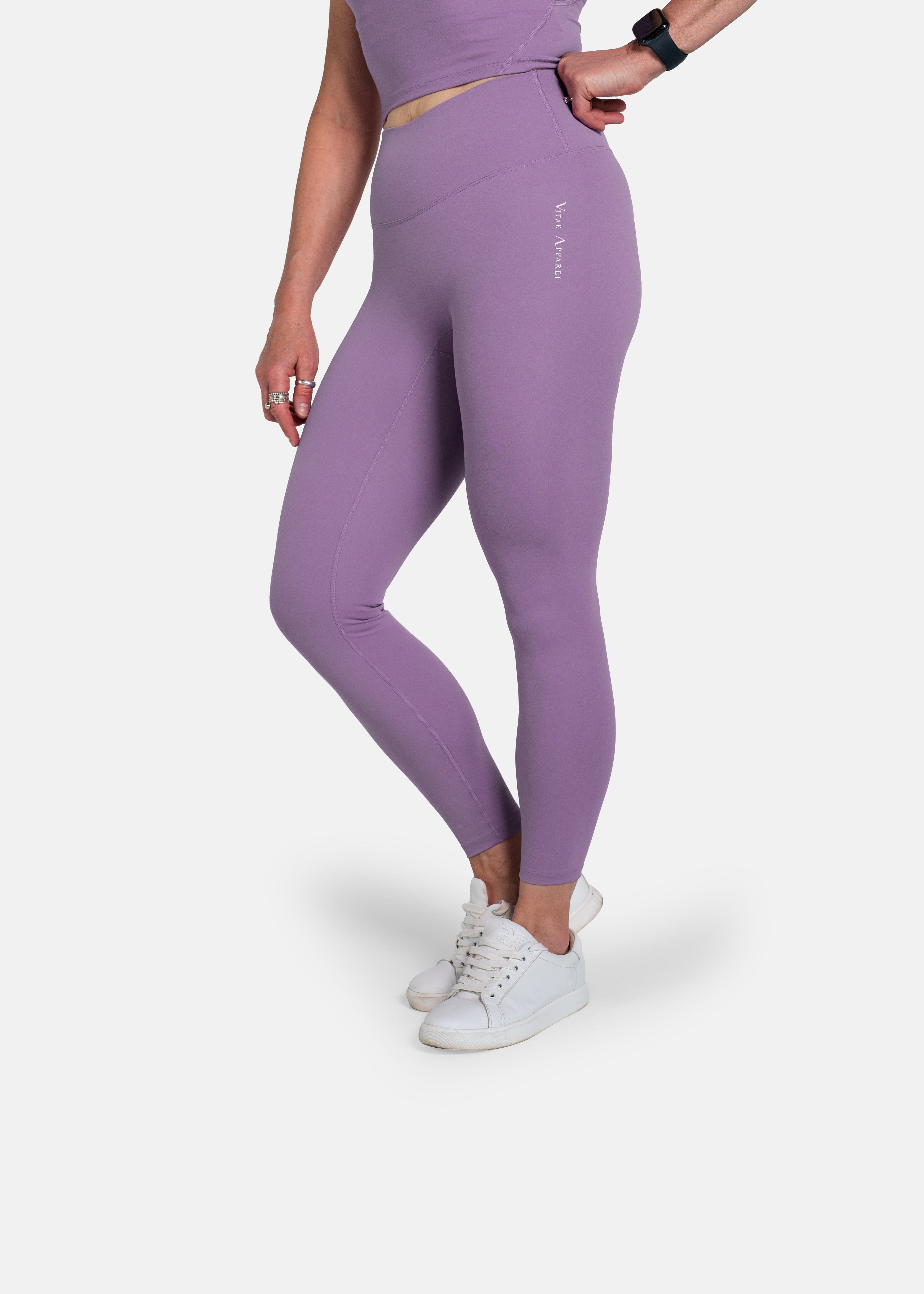 Hyper Flex Seamless Leggings Lilac Purple sold by Vitae Apparel product image thumbnail 5