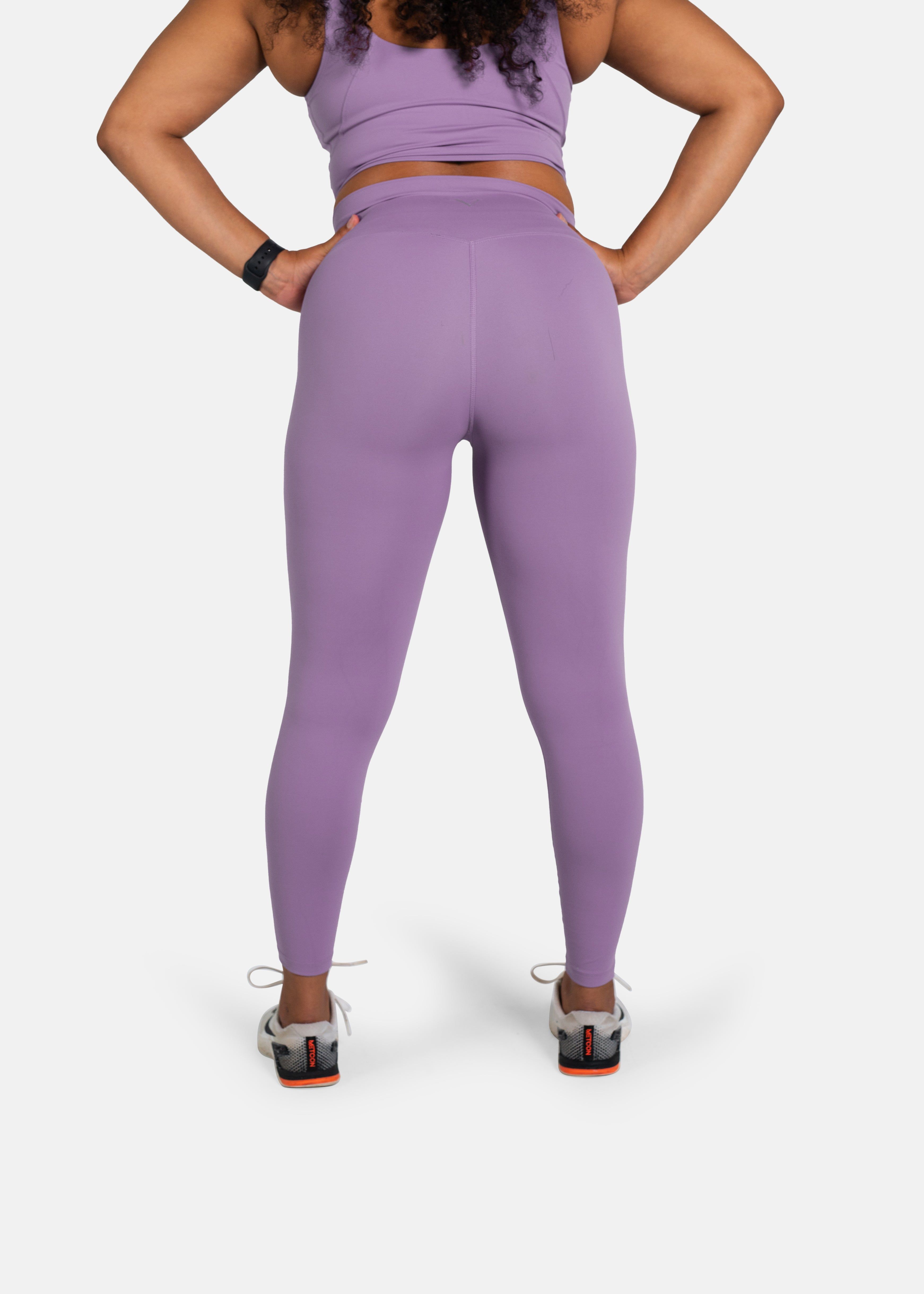Hyper Flex Seamless Leggings Lilac Purple sold by Vitae Apparel product image thumbnail 3